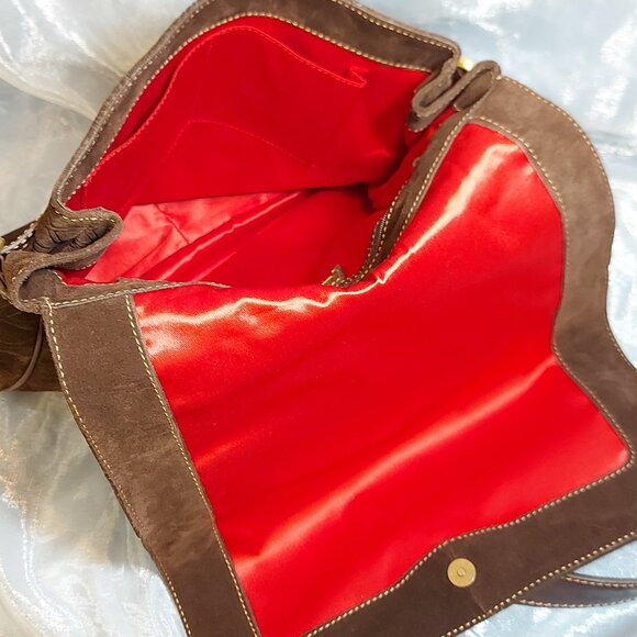 Leather Shoulder Bag by Francesco Biasia of Italy Brand New - Picture 10 of 16